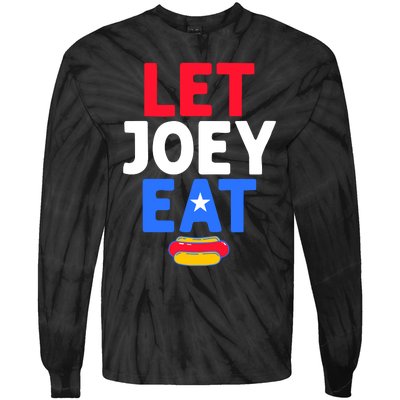 Let Joey Eat Tie-Dye Long Sleeve Shirt