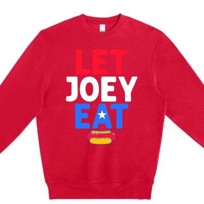 Let Joey Eat Premium Crewneck Sweatshirt