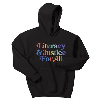 Literacy Justice For All Kids Hoodie