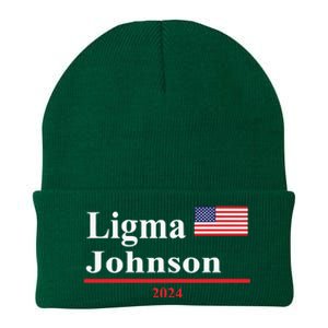 Ligma Johnson Funny Presidential Election 2024 Parody Knit Cap Winter Beanie