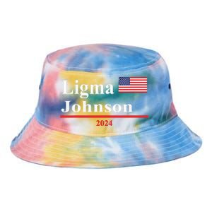 Ligma Johnson Funny Presidential Election 2024 Parody Tie Dye Newport Bucket Hat