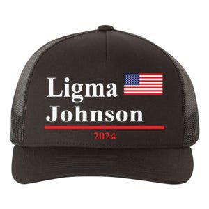 Ligma Johnson Funny Presidential Election 2024 Parody Yupoong Adult 5-Panel Trucker Hat