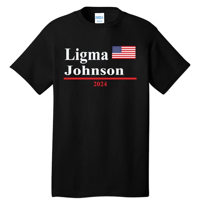 Ligma Johnson Funny Presidential Election 2024 Parody Tall T-Shirt