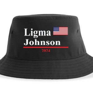 Ligma Johnson Funny Presidential Election 2024 Parody Sustainable Bucket Hat