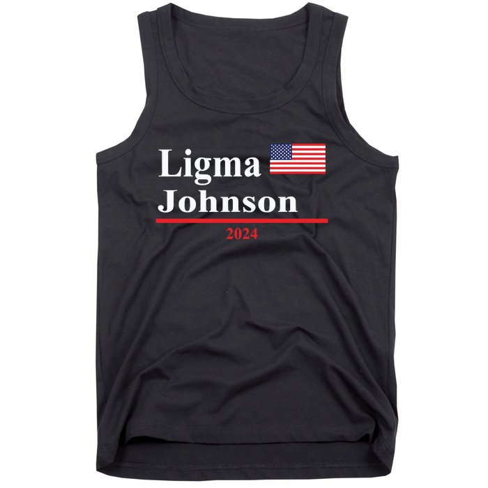 Ligma Johnson Funny Presidential Election 2024 Parody Tank Top