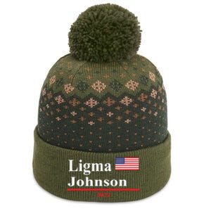 Ligma Johnson Funny Presidential Election 2024 Parody The Baniff Cuffed Pom Beanie