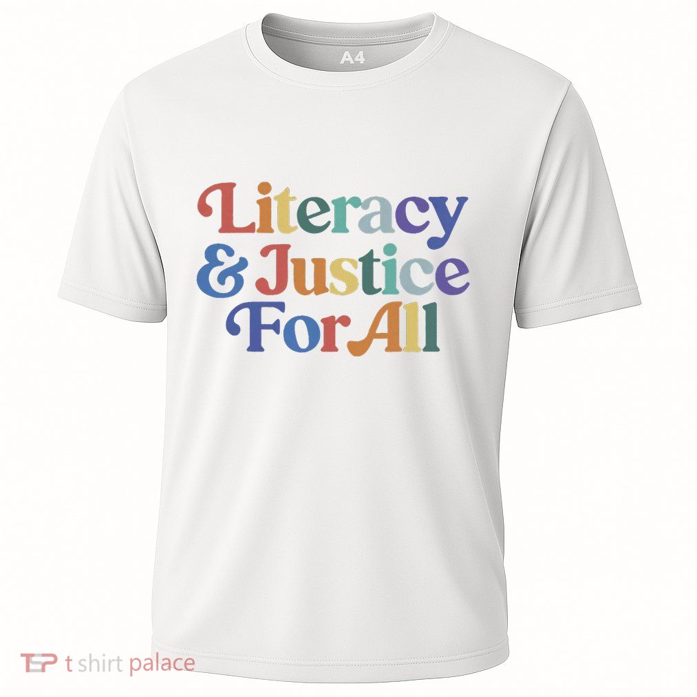 Literacy Justice For All Stop Book Banning Protect Librarian Performance Shirt