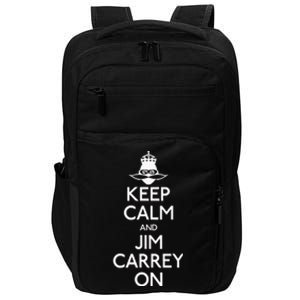 Limited Jeff Fowler Keep Calm And Jim Carrey On Impact Tech Backpack