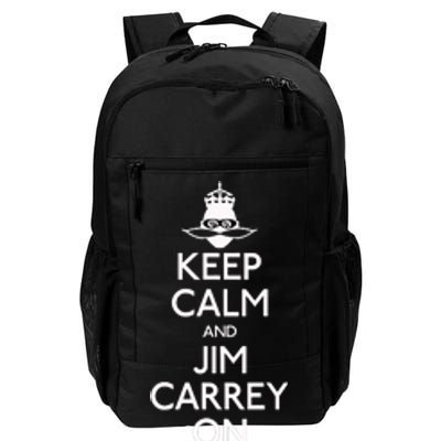 Limited Jeff Fowler Keep Calm And Jim Carrey On Daily Commute Backpack