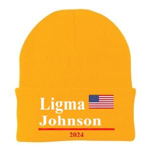 Ligma Johnson Funny Presidential Election 2024 Parody Knit Cap Winter Beanie