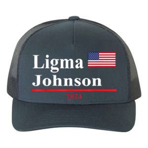 Ligma Johnson Funny Presidential Election 2024 Parody Yupoong Adult 5-Panel Trucker Hat