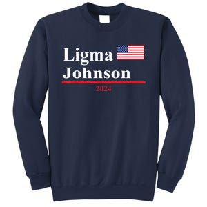 Ligma Johnson Funny Presidential Election 2024 Parody Sweatshirt