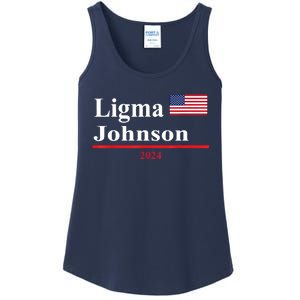 Ligma Johnson Funny Presidential Election 2024 Parody Ladies Essential Tank