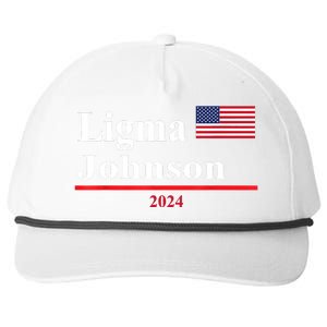 Ligma Johnson Funny Presidential Election 2024 Parody Snapback Five-Panel Rope Hat