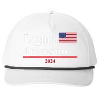 Ligma Johnson Funny Presidential Election 2024 Parody Snapback Five-Panel Rope Hat