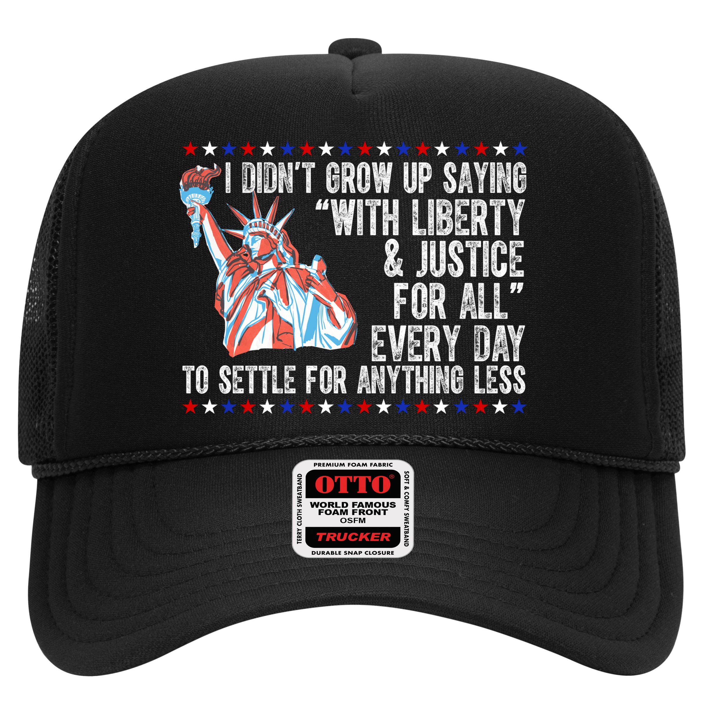 Liberty Justice For All Patriotic Pro American Hat