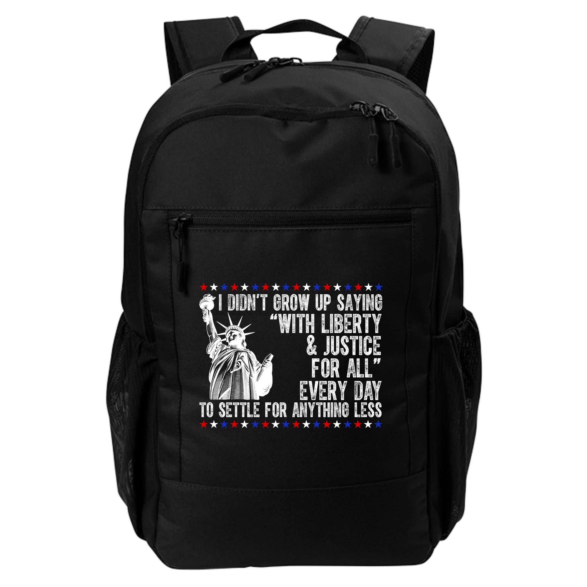 Liberty Justice For All Patriotic 4th Of July Backpack
