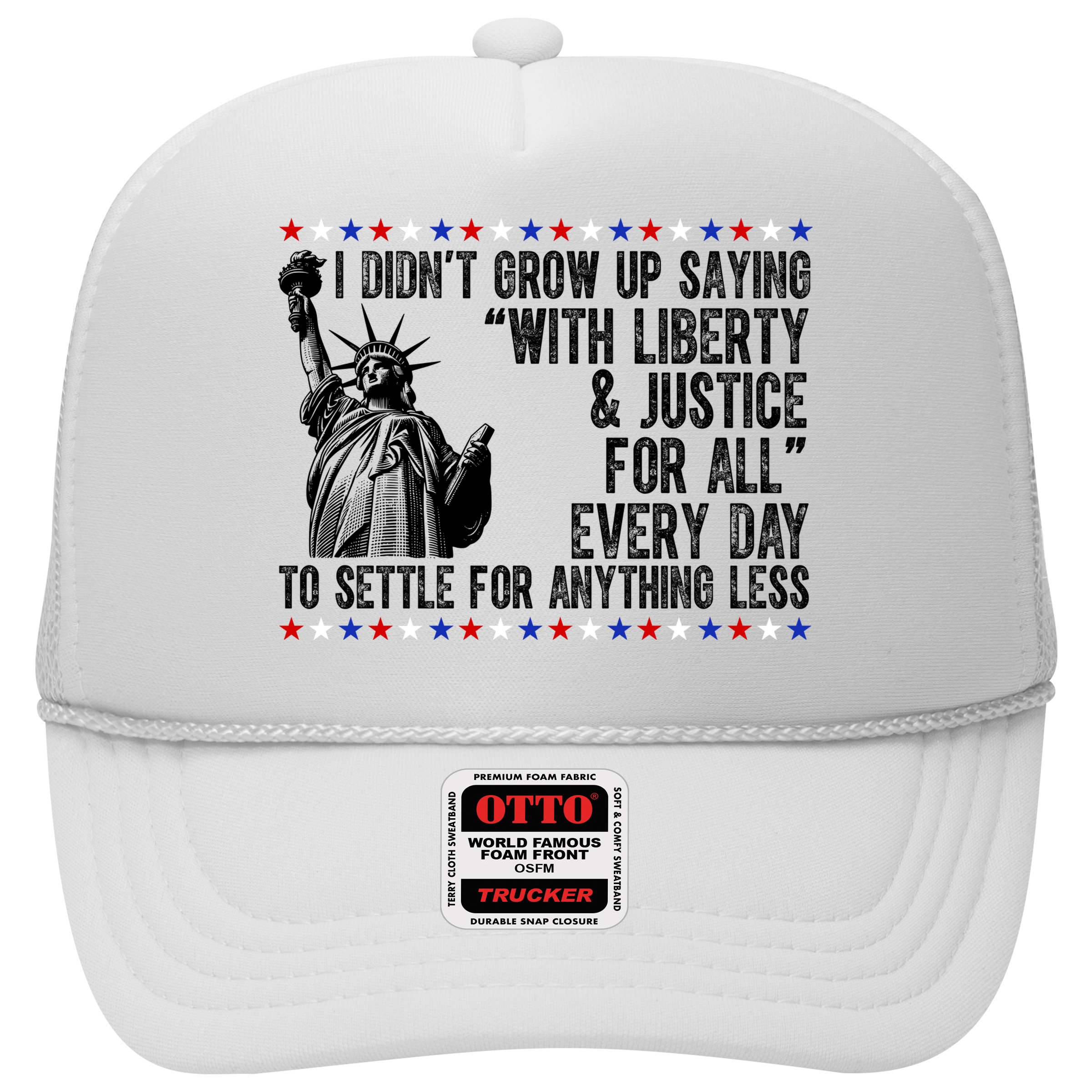 Liberty Justice For All Patriotic 4th Of July Hat