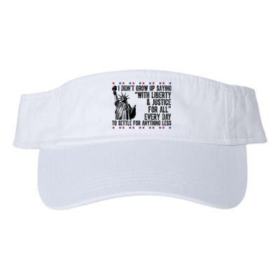Liberty Justice For All Patriotic 4th Of July Visor