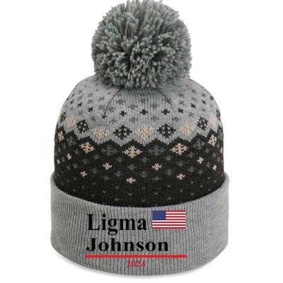 Ligma Johnson Funny Presidential Election 2024 Parody The Baniff Cuffed Pom Beanie