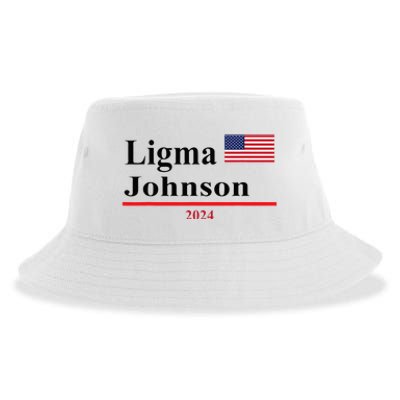 Ligma Johnson Funny Presidential Election 2024 Parody Sustainable Bucket Hat