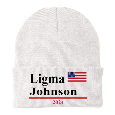 Ligma Johnson Funny Presidential Election 2024 Parody Knit Cap Winter Beanie