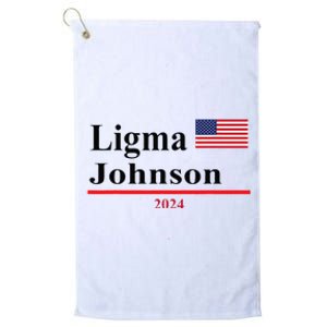 Ligma Johnson Funny Presidential Election 2024 Parody Platinum Collection Golf Towel