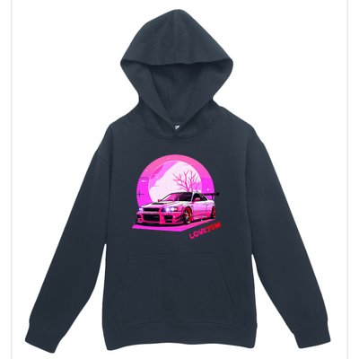 Love Jdm Girl Racer Japanese Modified Race Car Urban Pullover Hoodie