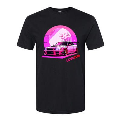 Love Jdm Girl Racer Japanese Modified Race Car Softstyle CVC T-Shirt