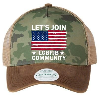Lets Join Lgbfjb Community Legacy Tie Dye Trucker Hat