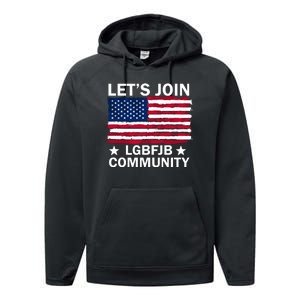 Lets Join Lgbfjb Community Performance Fleece Hoodie