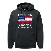 Lets Join Lgbfjb Community Performance Fleece Hoodie