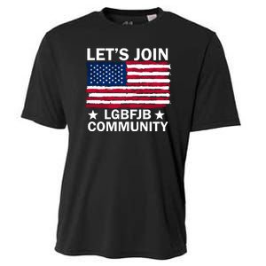 Lets Join Lgbfjb Community Cooling Performance Crew T-Shirt