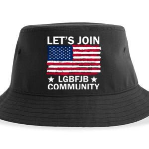 Lets Join Lgbfjb Community Sustainable Bucket Hat