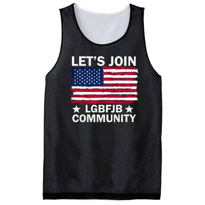 Lets Join Lgbfjb Community Mesh Reversible Basketball Jersey Tank