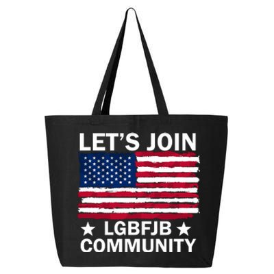 Lets Join Lgbfjb Community 25L Jumbo Tote