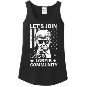 Lets Join Lgbfjb Community Ladies Essential Tank