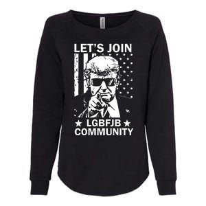 Lets Join Lgbfjb Community Womens California Wash Sweatshirt