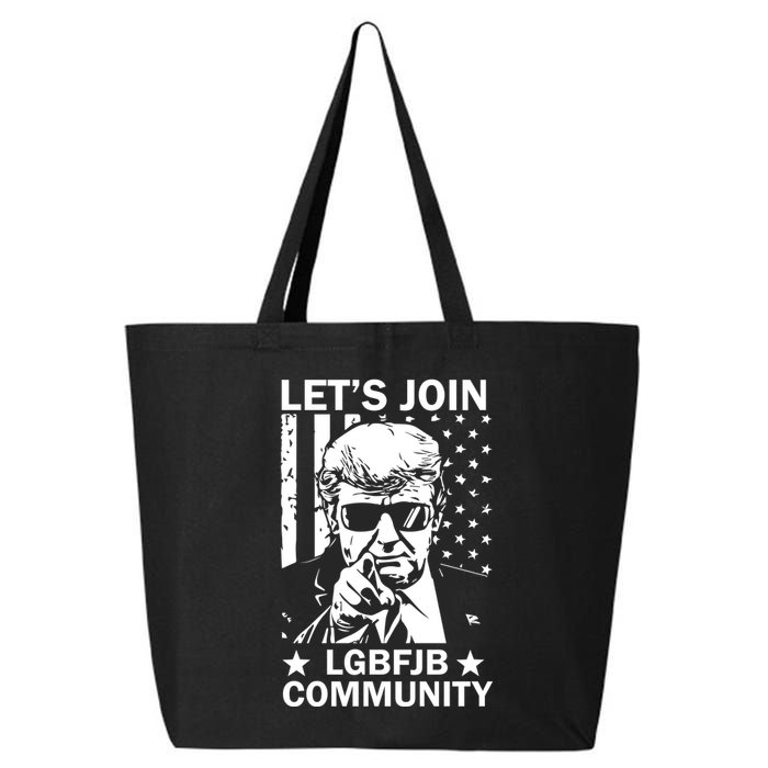 Lets Join Lgbfjb Community 25L Jumbo Tote