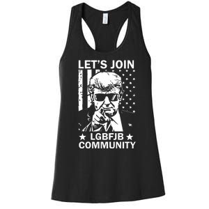 Lets Join Lgbfjb Community Women's Racerback Tank