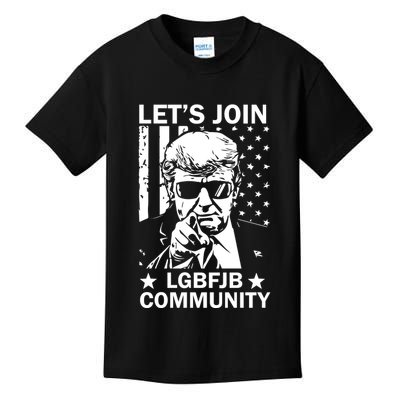 Lets Join Lgbfjb Community Kids T-Shirt