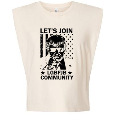 Lets Join Lgbfjb Community Garment-Dyed Women's Muscle Tee