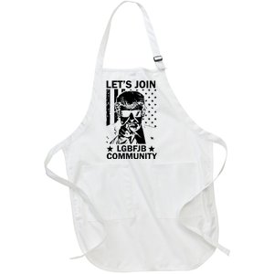 Lets Join Lgbfjb Community Full-Length Apron With Pockets