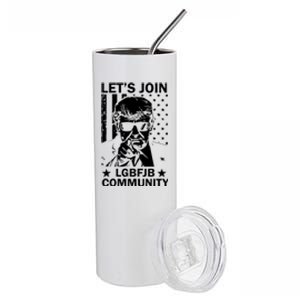 Lets Join Lgbfjb Community Stainless Steel Tumbler