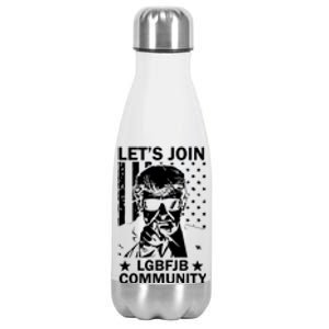 Lets Join Lgbfjb Community Stainless Steel Insulated Water Bottle