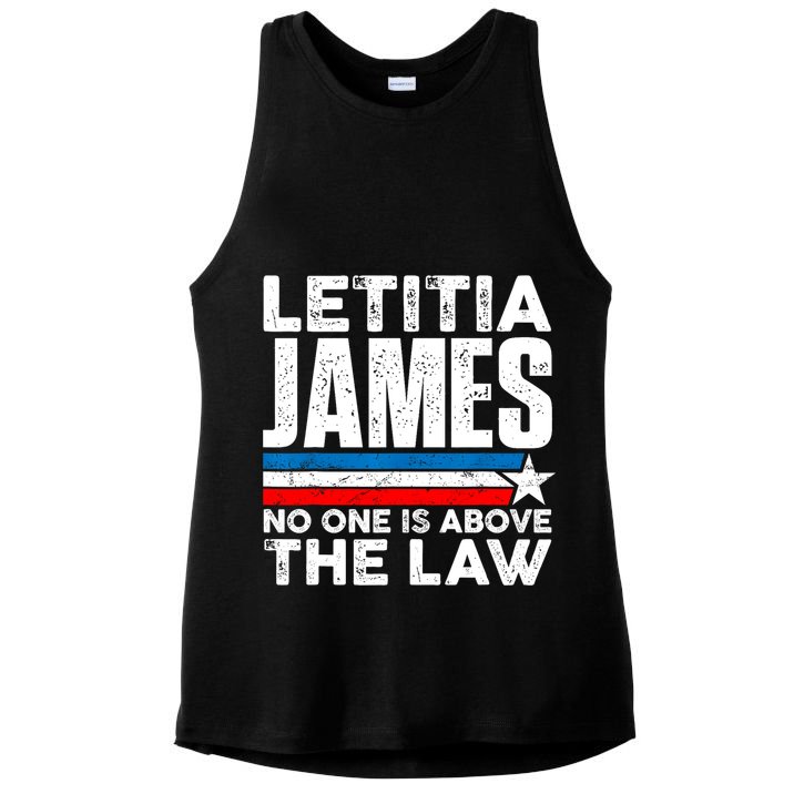 Letitia James Ladies PosiCharge Tri-Blend Wicking Tank