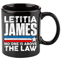 Letitia James 11oz C Handle Ceramic Mug