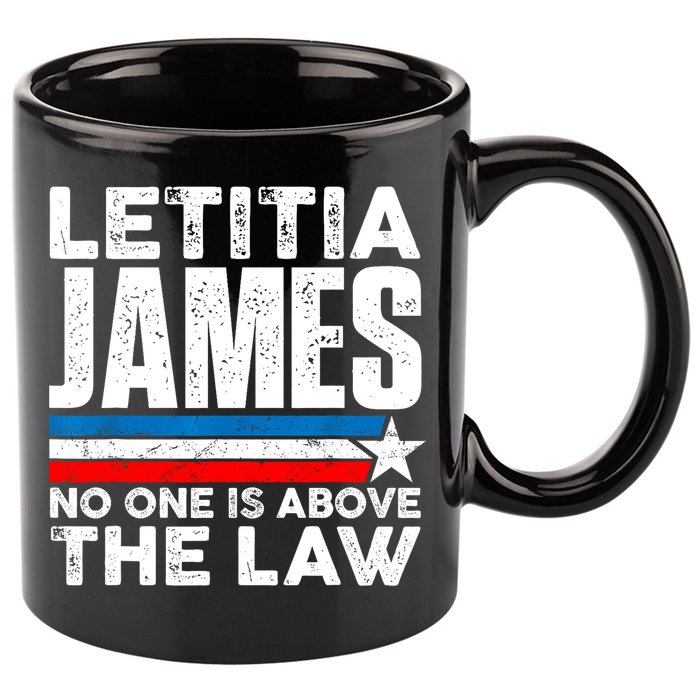 Letitia James 11oz C Handle Ceramic Mug