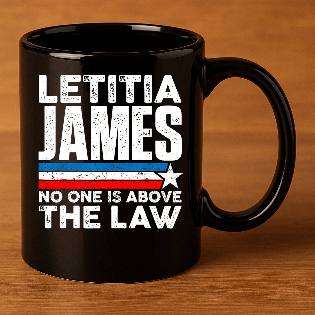 Letitia James 11oz C Handle Ceramic Mug