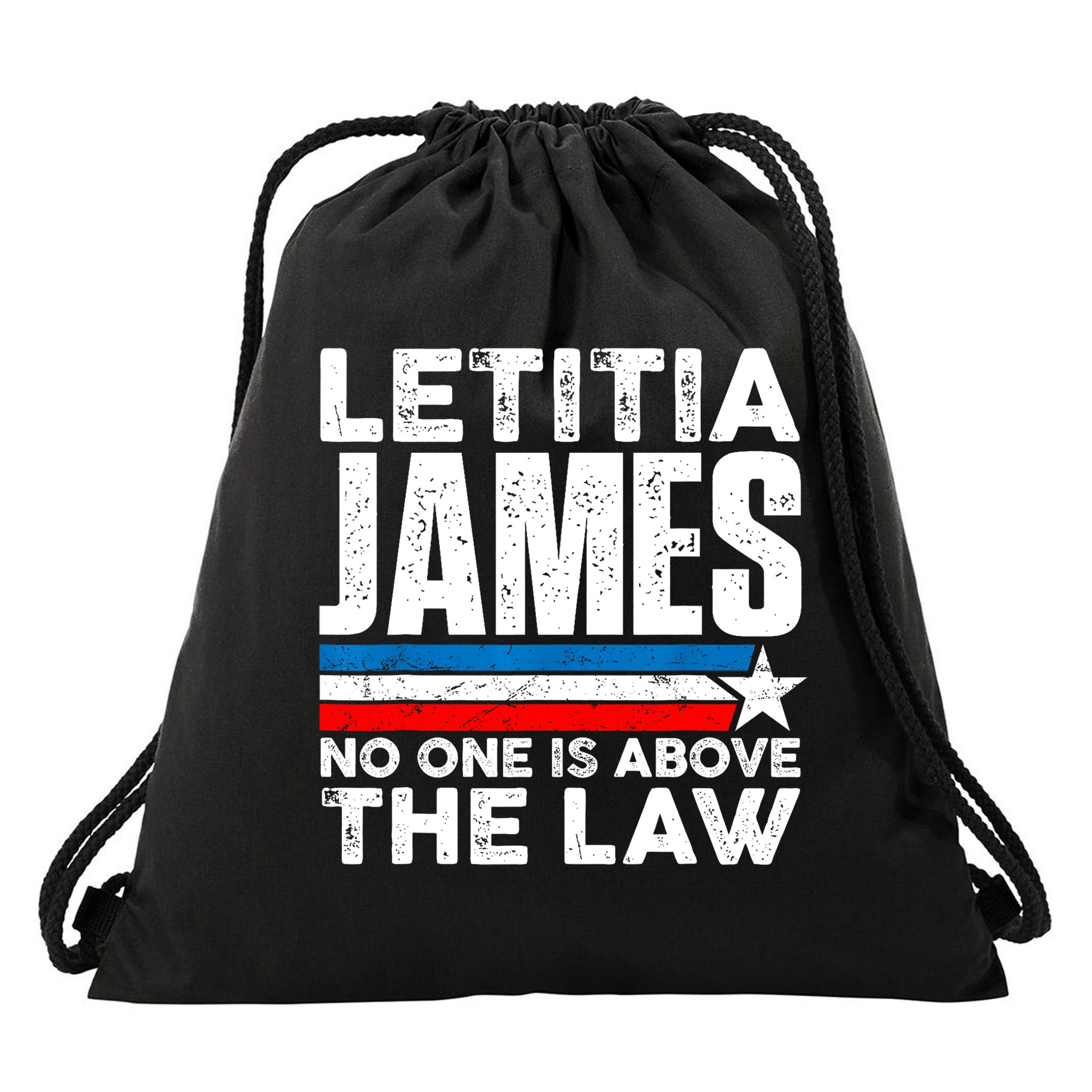 Letitia James Drawstring Bag